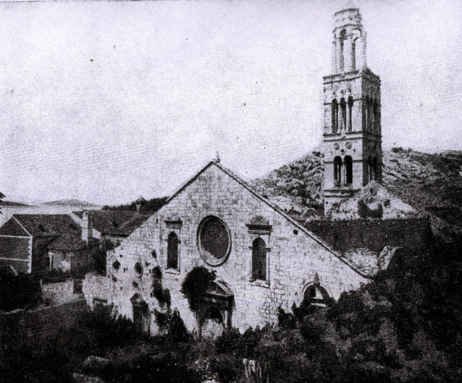 Photo of Ruins of the Dominican Monastery and St. Mark's Church, Hvar Heritage