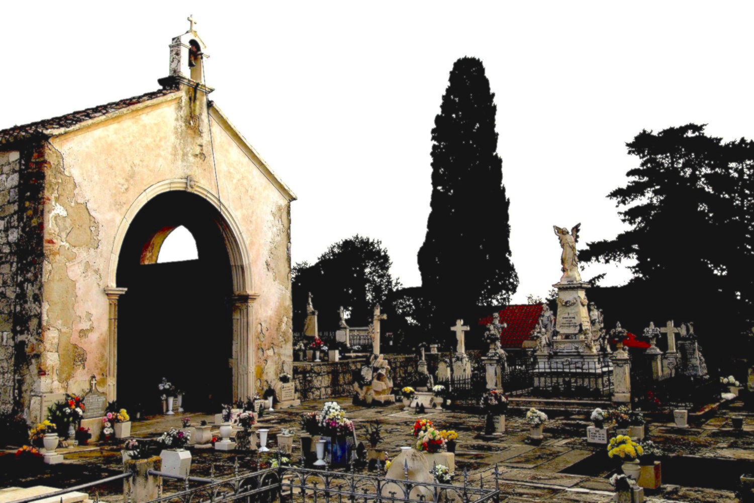 Photo of Gradsko groblje, 19. st., s kapelom Gospe Žalosne, 15. st., Hvar Heritage